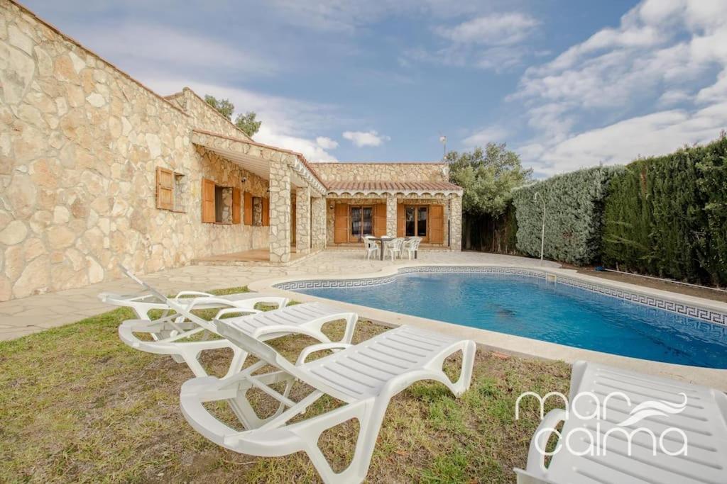 Villa La Roca By Marcalma Les Tres Cales Buitenkant foto